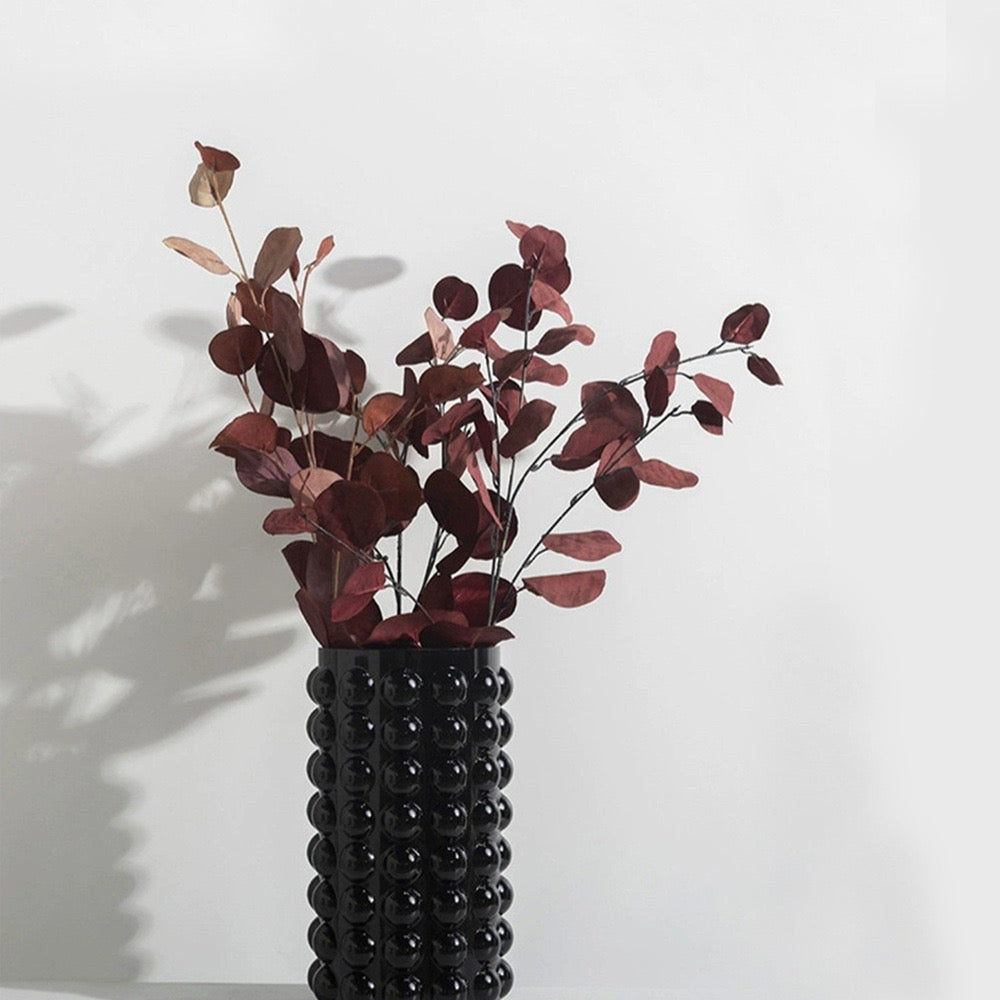 Bubble Dot Cylindrical Silicon Vase Mold