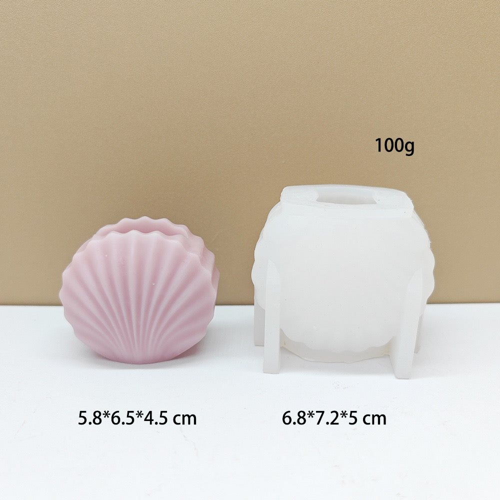 Shell Mini Vase Silicone Mold