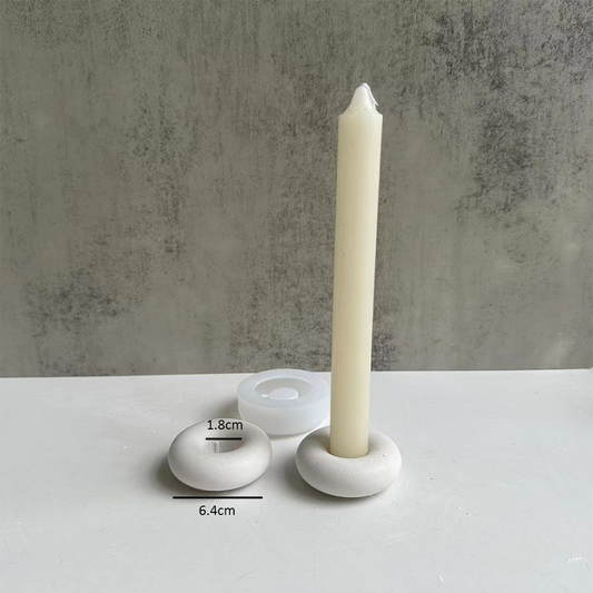 Donut Candle Holder Mold