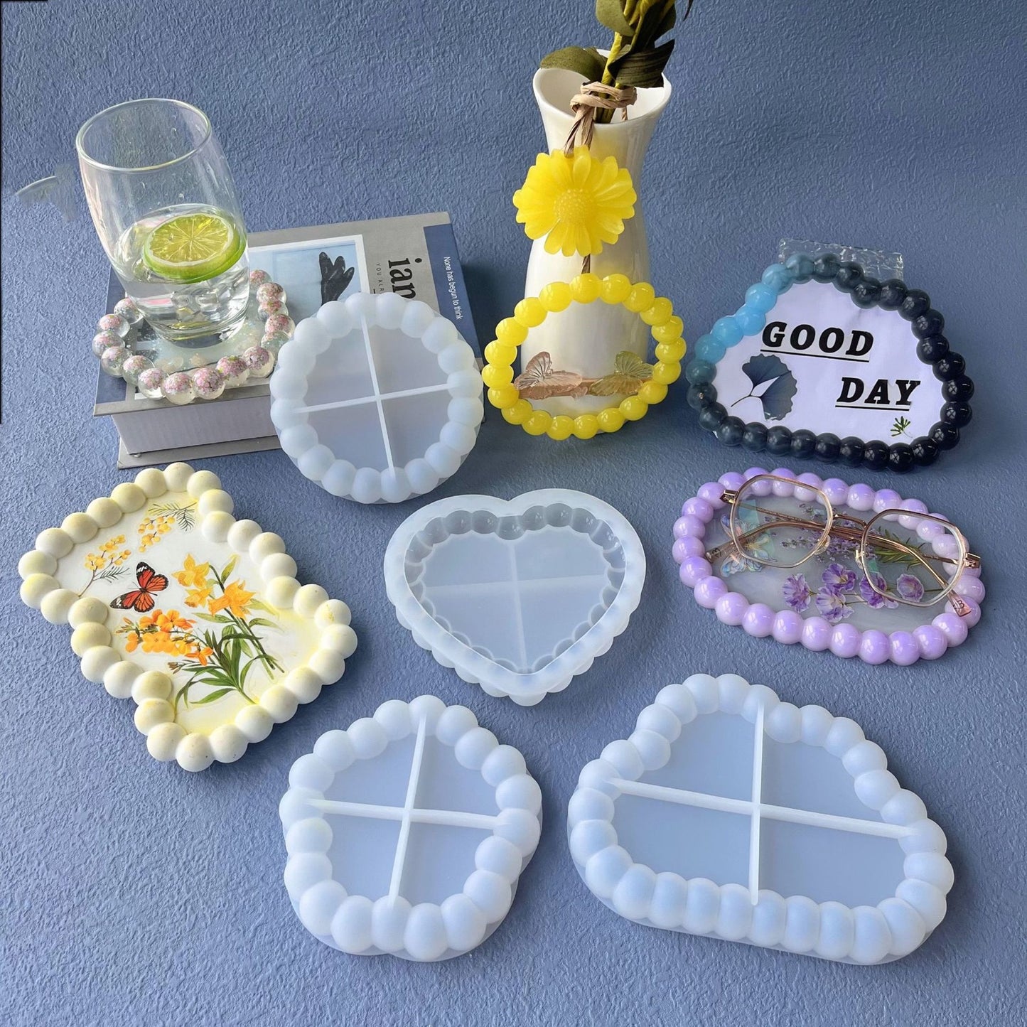 Bubble Trinket Tray Silicone Mold