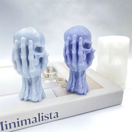 Skull Candle Silicone Mold