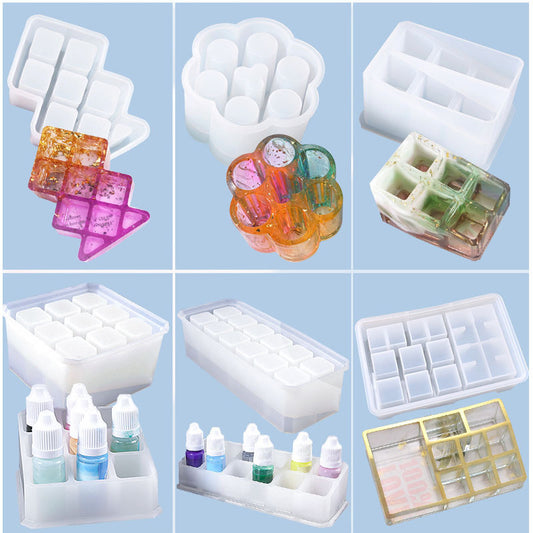 Lipstick Organizer Silicone Mold