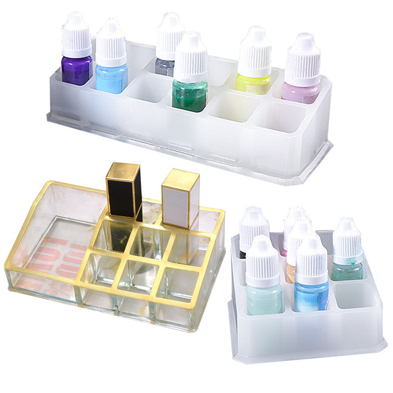 Lipstick Organizer Silicone Mold