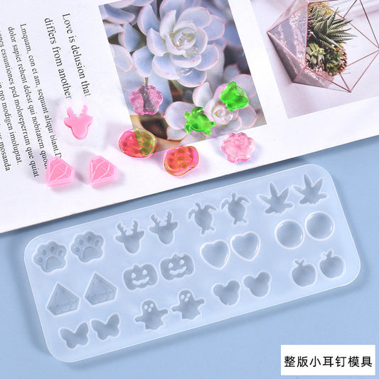 Stud Earring Silicone Mold