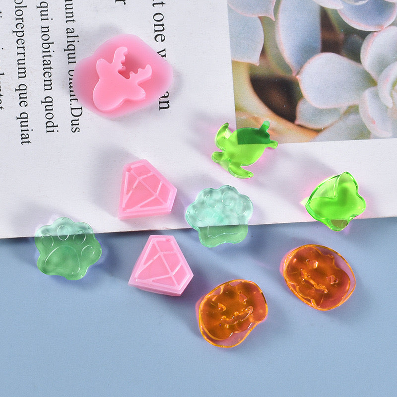 Stud Earring Silicone Mold