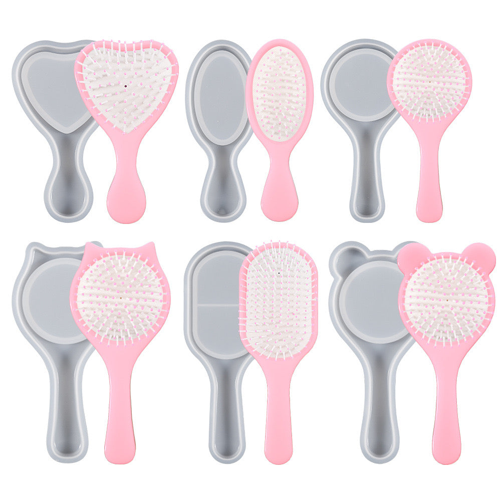 Hair Brush Silicone Mold