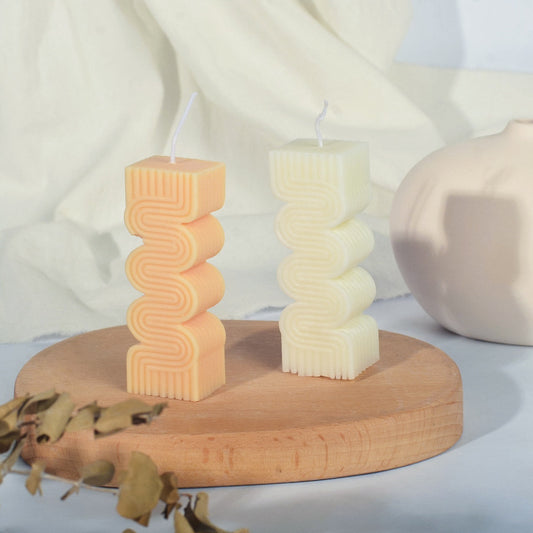 S-shaped Candle Silicone Mold