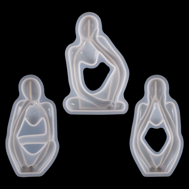 Thinker Statue Silicone Mold
