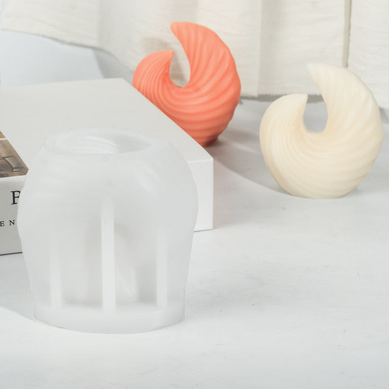 Wave Candle Silicone Mold