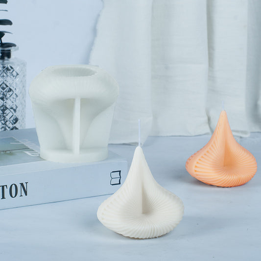 Impression Droplets Candle Silicone Mold
