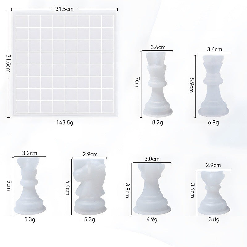 Chess Silicone Mold
