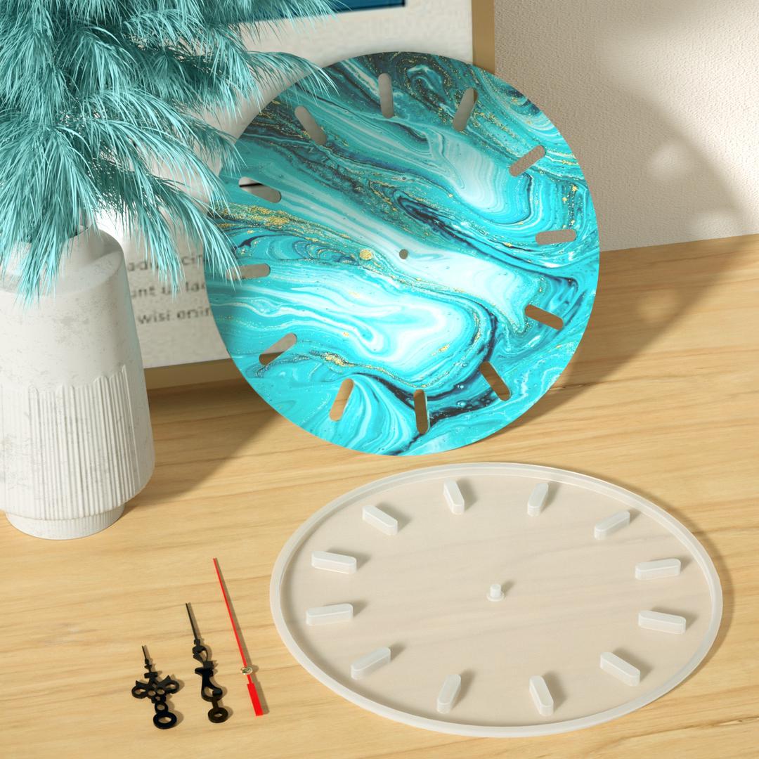 Clock Silicone Mold