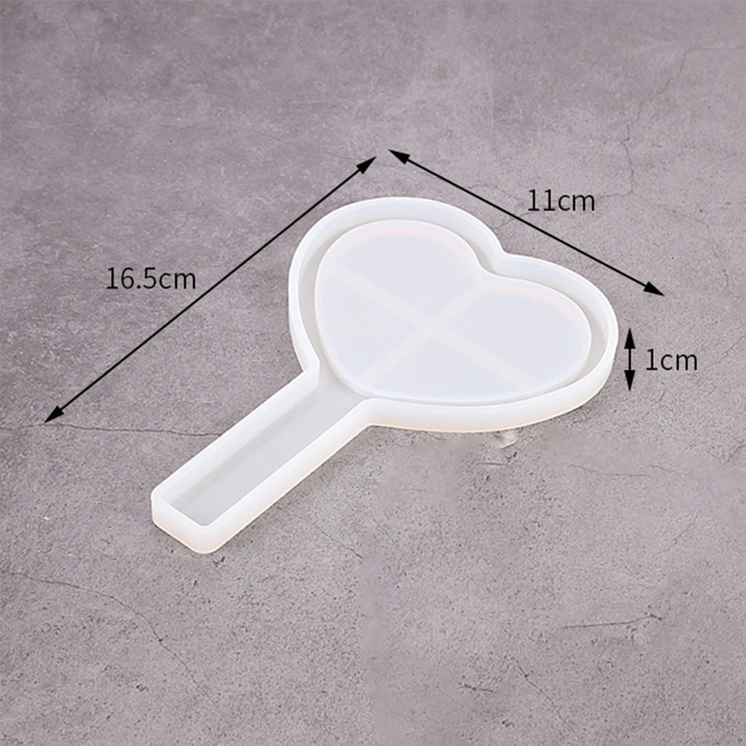 Heart Mirror Silicone Mold