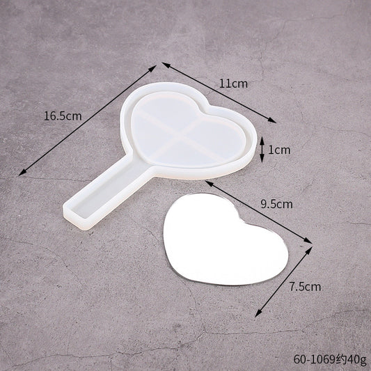 Heart Mirror Silicone Mold