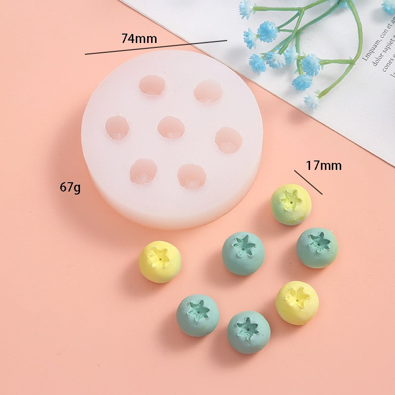 Blueberry Candle Silicone Mold