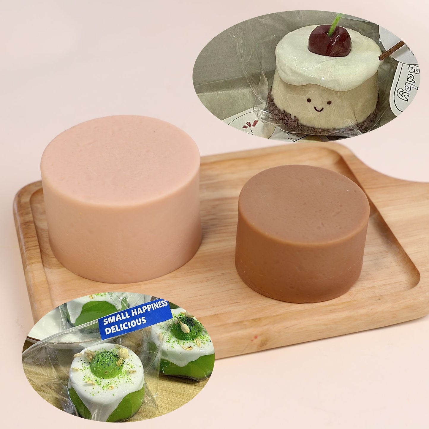 Round Cake Candle Silicone Mold