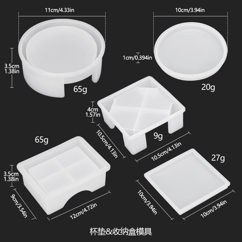 Coaster Silicone Mold