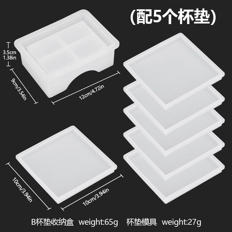 Coaster Silicone Mold