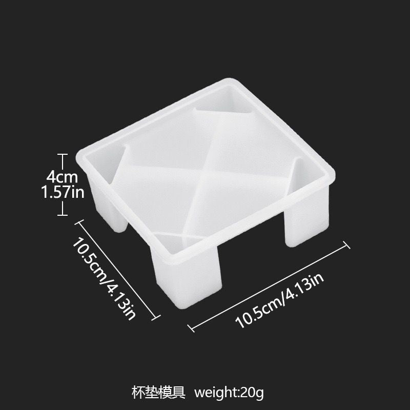 Coaster Silicone Mold