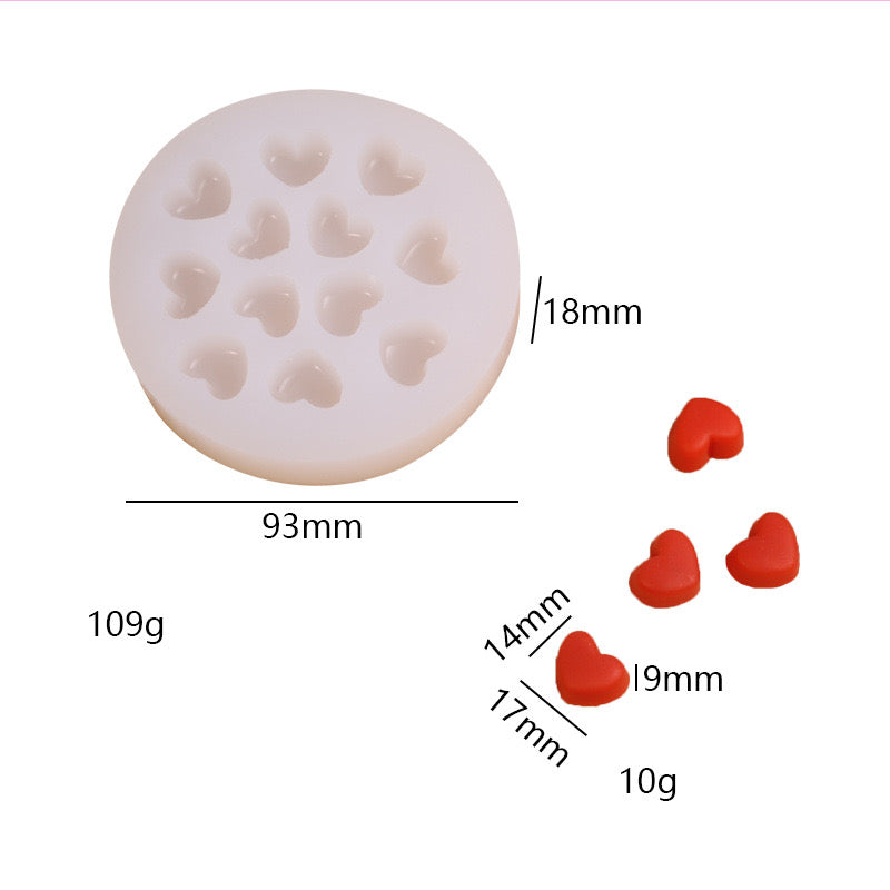 Round Cake Candle Silicone Mold