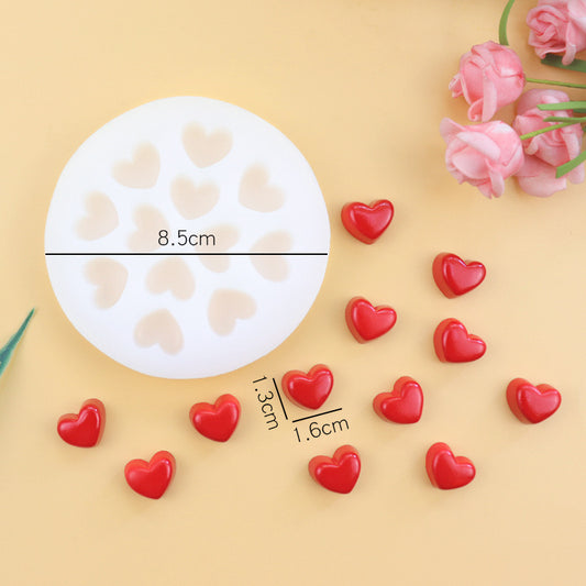 Heart Candle Silicone Mold
