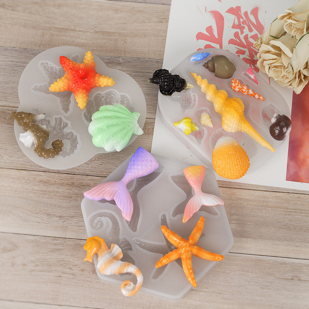 Mini Shell Silicone Mold