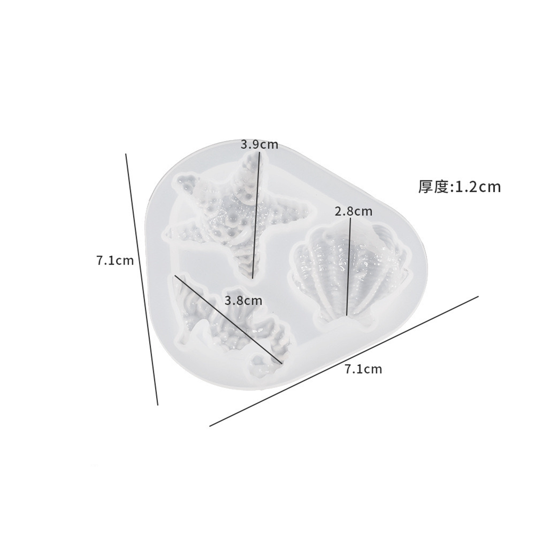 Mini Shell Silicone Mold