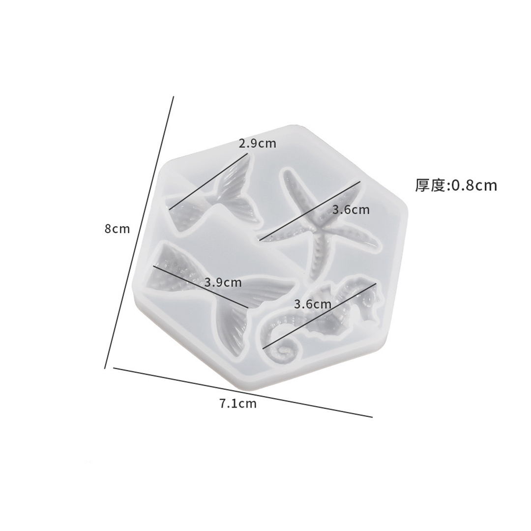Mini Shell Silicone Mold
