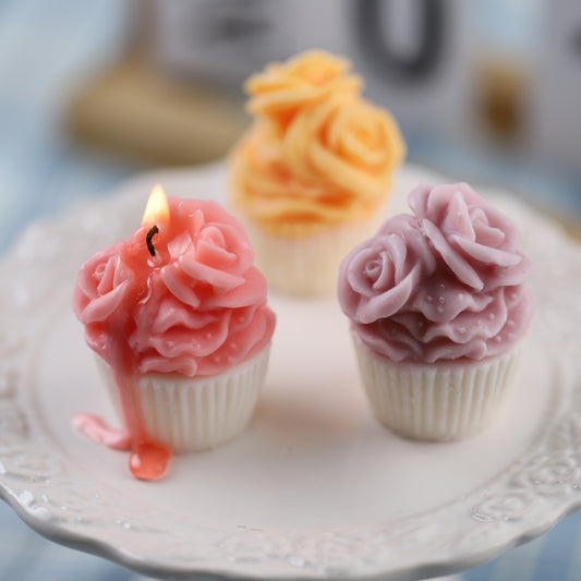 Cupcake Shape Candle Silicone Mold