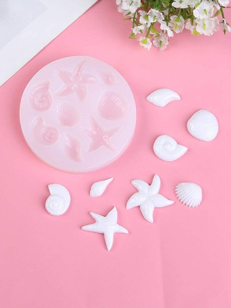 Mini Shell Charm Silicone Mold