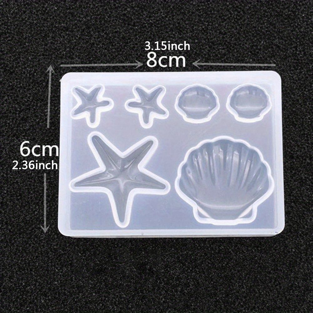 Mini Shell Charm Silicone Mold