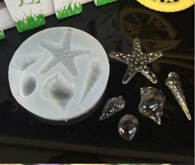 Mini Shell Charm Silicone Mold
