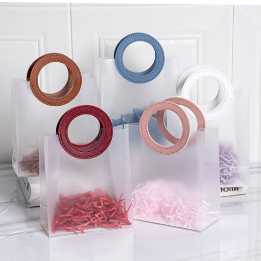 Frosted Plastic Gift bag