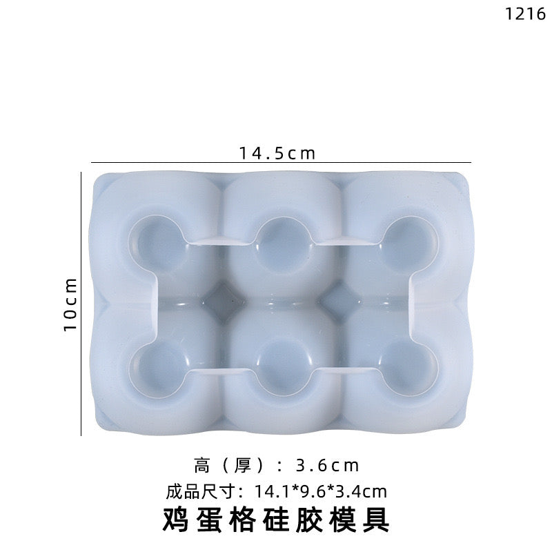 Egg Crate Silicone Mold