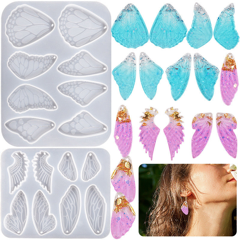 Butterfly Earring Silicone Mold