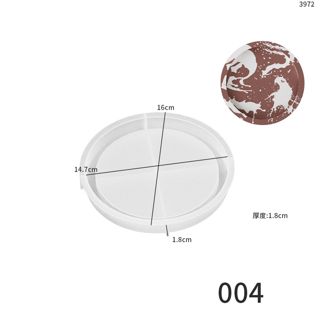 Round Tray Silicone Mold
