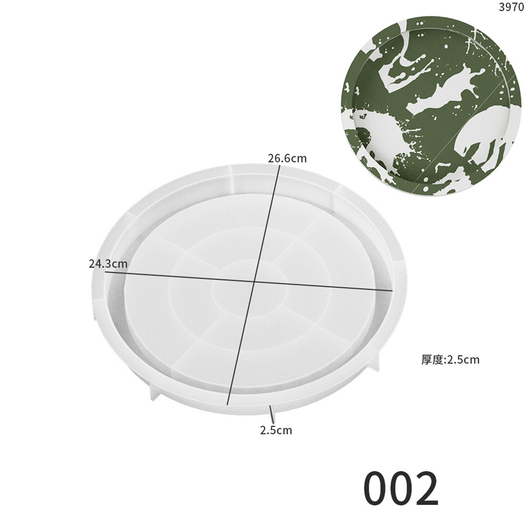 Round Tray Silicone Mold