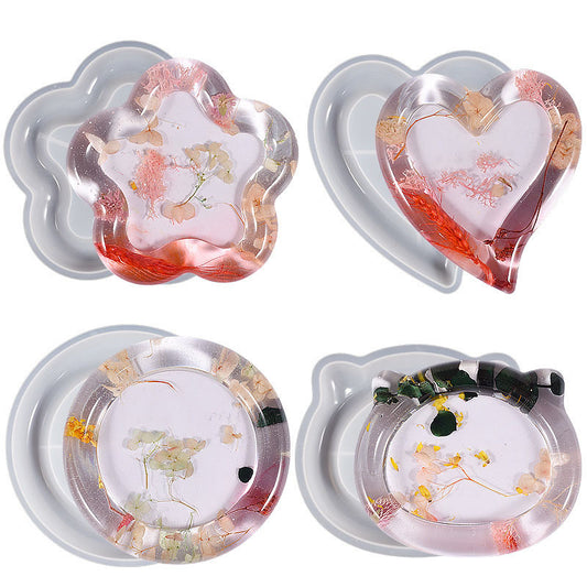 Heart Shaped Trinket Tray Storage Mold