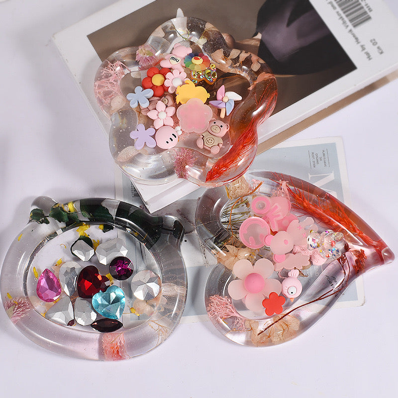 Heart Shaped Trinket Tray Storage Mold