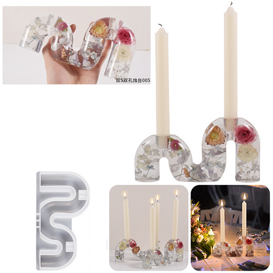 Candle Holder Silicone Mold