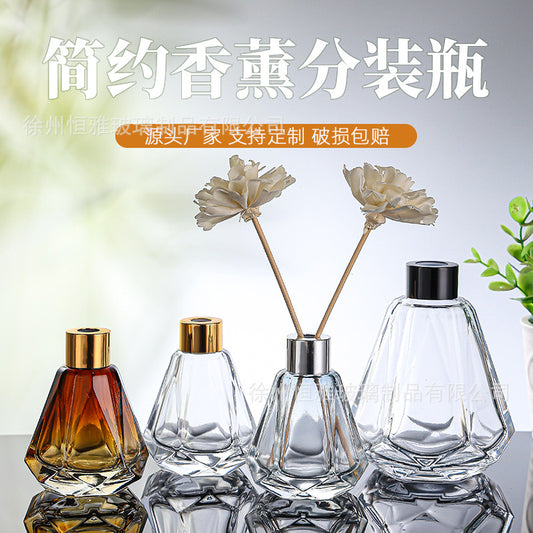 Diamond Diffuser Glass Bottle/Jar