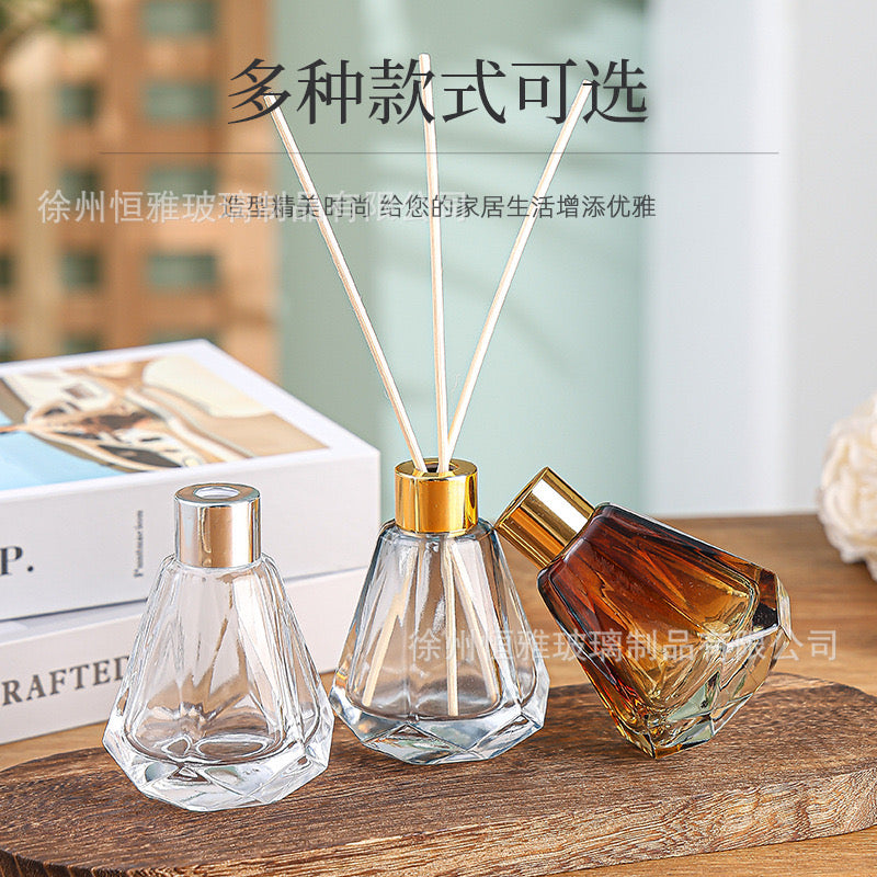 Diamond Diffuser Glass Bottle/Jar