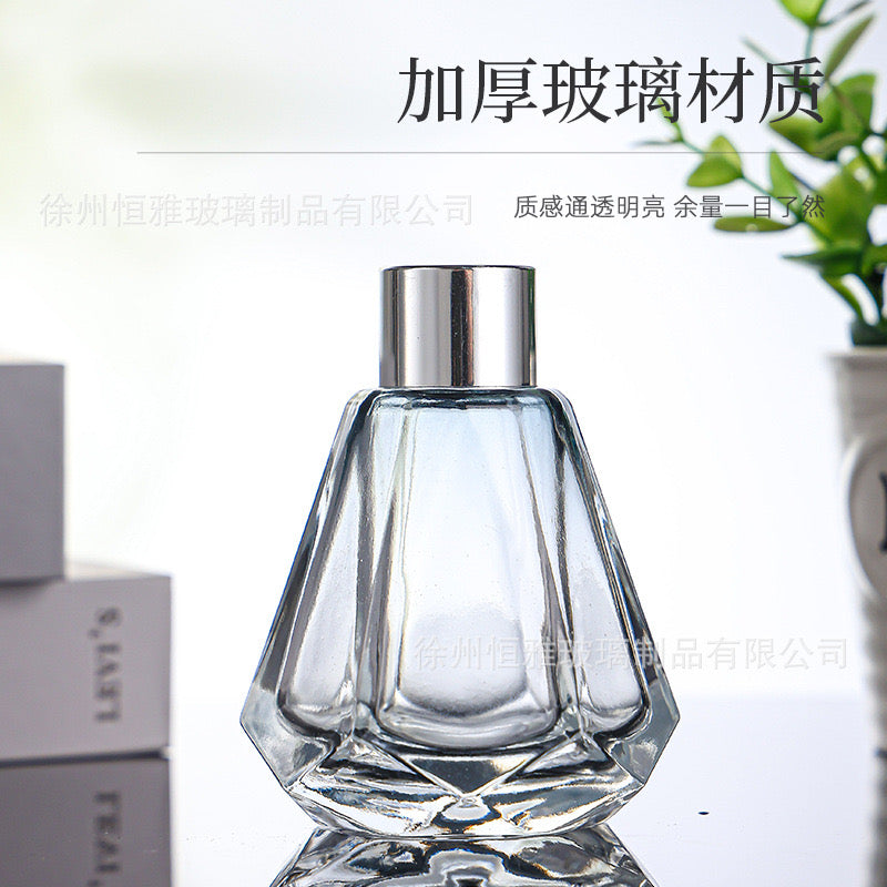 Diamond Diffuser Glass Bottle/Jar