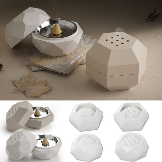 Incense Burner Silicone Mold