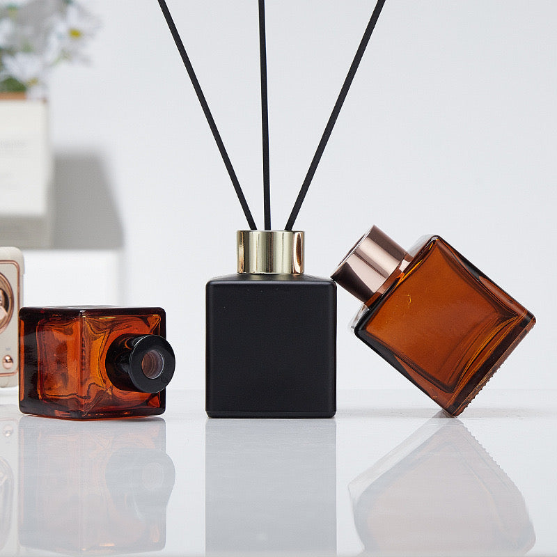 Cube Diffuser Glass Bottle/Jar