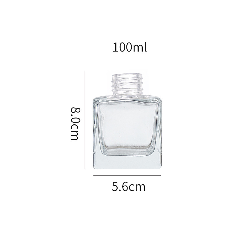 Cube Diffuser Glass Bottle/Jar