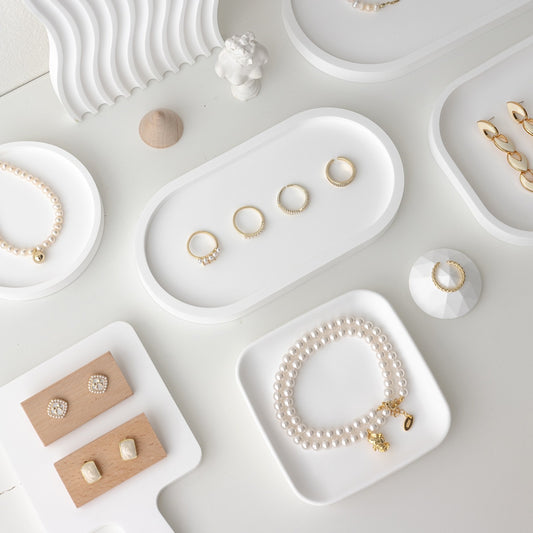 Ring Holder Dish Photo Props Tray