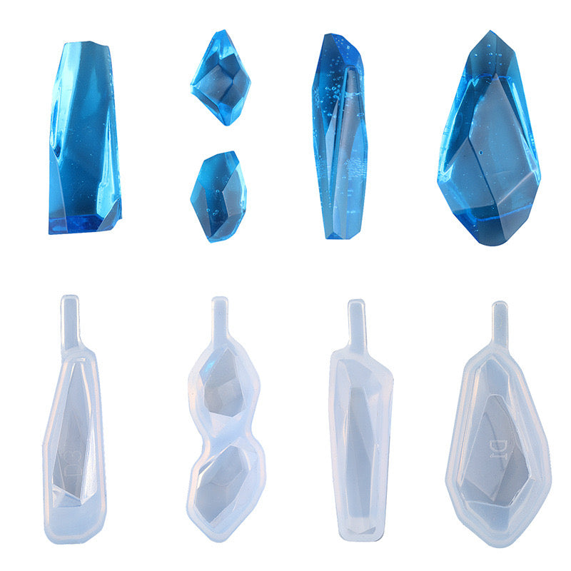 Mini Crystal Decor Jewelry Charm Silicone Mold