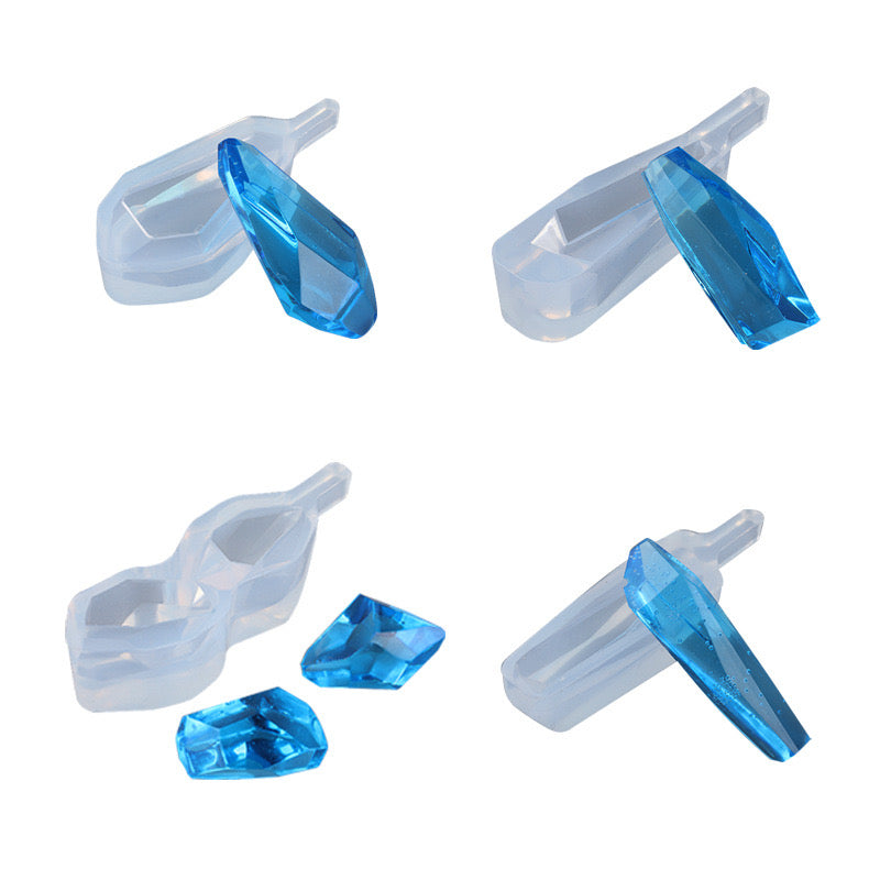 Mini Crystal Decor Jewelry Charm Silicone Mold