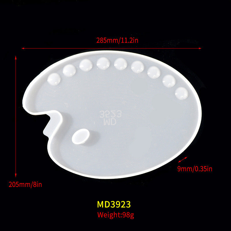 Art Pallet Silicone Mold